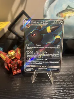 Umbreon GX - 142/149 - Full Art Ultra Rare Holo Sun Moon Set - Pokemon Card - NM - Image 1
