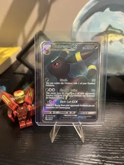 Umbreon GX - 142/149 - Full Art Ultra Rare Holo Sun Moon Set - Pokemon Card - NM - Image 3