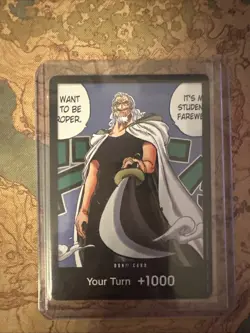Foil One Piece CG 5 Silvers Raleigh DON Card Legacy of the Master Alt Art - Image 1