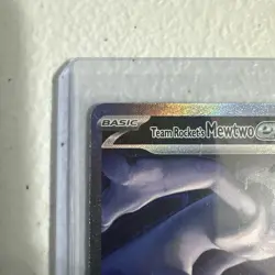 Pokemon TCG Team Rockets Mewtwo EX Full Art English Edition Card 281/217 - Image 4