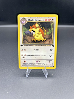 (NM) Dark Raticate 1st ed Team Rocket 51/82 Pokemon TCG Card Common - Image 1