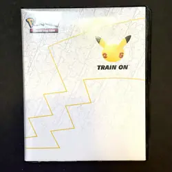 Pokemon TCG 25th Anniversary Celebration Jumbo Card Binder With (11) Jumbo Cards - Image 1