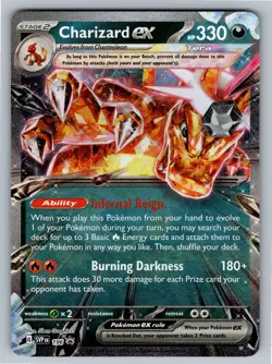 Charizard ex Promo SV: Scarlet & Violet Promo Cards 196 NM - Image 1