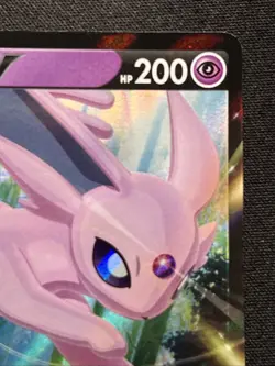 Espeon V SWSH201 Sword & Shield Black Star Promo Holo Pokemon Card NM #2 - Image 4