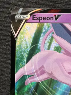 Espeon V SWSH201 Sword & Shield Black Star Promo Holo Pokemon Card NM #2 - Image 5