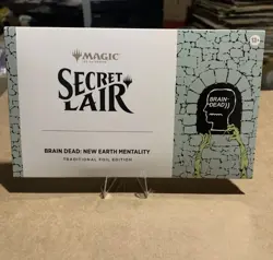 MTG Magic The Gathering Secret Lair x Brain Dead: New Earth Mentality - FOIL - Image 1