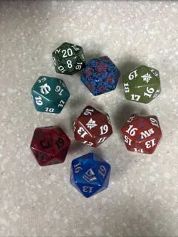 Magic The Gathering Spin Down Dice, Various Sets, D20 - Image 4