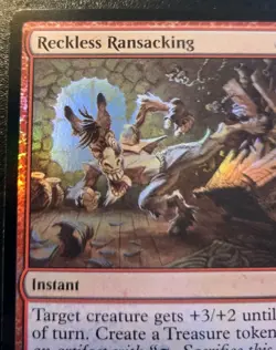 Reckless Ransacking 0152 Foil Common Lorwyn Eclipsed Magic: The Gathering - Image 2