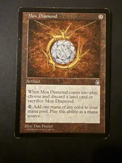 Mox Diamond - Stronghold - Moderately Played - Image 2