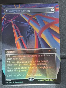 Mtg Secret Lair — Mycosynth Lattice— Foil —NM - Image 1