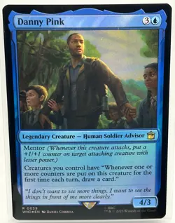 Danny Pink, Doctor Who, MTG Magic the Gathering, FOIL (039) NM - Image 1