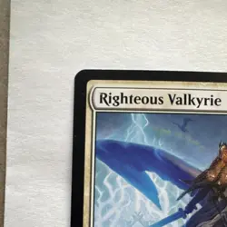 Righteous Valkyrie - Kaldheim Rare Creature White 024/285 Chris Rahn Magic - Image 4