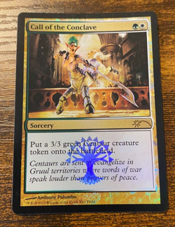 Magic the Gathering MTG- Call of the Conclave- Foil/NM/LP- 004/012- FNM Promo - Image 3