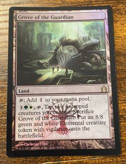 Magic the Gathering MTG- Grove of the Guardian- Foil/NM/LP- 240/274- RtoR - Image 3