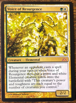 Magic the Gathering MTG- Voice of Resurgence- NM/LP- 114/156- Dragon's Maze - Image 3