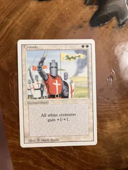 MTG CRUSADE Revised Edition LP - Image 1