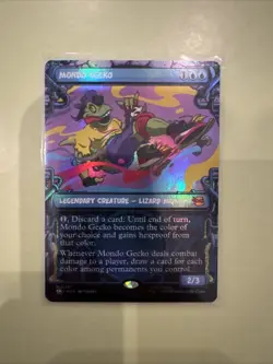 Mondo Gecko (Showcase Foil) Teenage Mutant Ninja Turtles TMNT 231 Mythic - Image 1