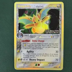 MP Dragonite 3/113 Reverse Holo Rare Delta Species Nintendo Pokemon Card - Image 1