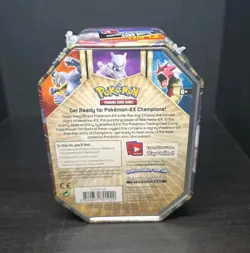 Pokemon TCG Triple Power EX Tin Set (3x) Mewtwo, Gyrados, Machamp - New, Sealed - Image 3