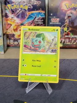 Pokemon TCG Bulbasaur 001/078 Pokemon GO Regular #001 - Image 1