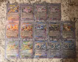 Pokemon TCG Prismatic Evolutions Eevelutuons EX Lot Of 14 Umbreon, Leafeon, Etc - Image 1
