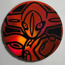 Pokemon | Deoxys V | Red Mirror Holo | Flip-coin | Battle Deck Exclusive - Image 1