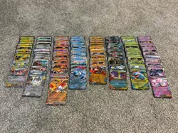 Pokemon Card Lot 85 Holo & 14 EX | No Duplicates NM - Image 1