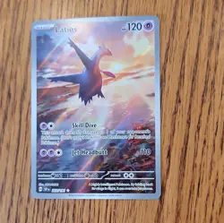Pokemon Latios 203/191 Sv08 Surging Sparks Illustration Rare Full Art Holo 120 … - Image 1