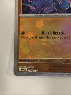 Riolu (Poke Ball Pattern) 050/131 Sv: Prismatic Evolutions Holo Pokemon TCG NM - Image 5