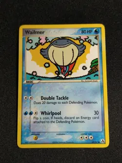 Pokemon Wailmer 69/92 Common EX Legend Maker NM - Image 1