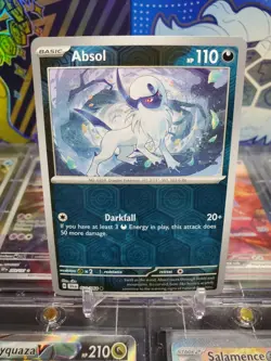 Absol 030/064 Reverse Holo Common Pokemon TCG Shrouded Fable - Image 1