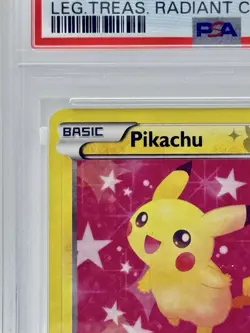 2013 POKEMON BLACK & WHITE LEGENDARY TREASURES RADIANTCOLLECTION RC7 PIKACHU - Image 3