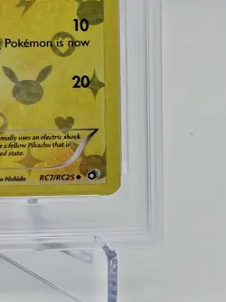 2013 POKEMON BLACK & WHITE LEGENDARY TREASURES RADIANTCOLLECTION RC7 PIKACHU - Image 5