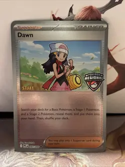 Pokemon TCG Dawn Regional Staff Promo 087/094 Light Play - Image 1