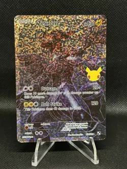 Pokemon Zekrom 114/114 Celebrations Classic Collection Full Art Holo - Image 1