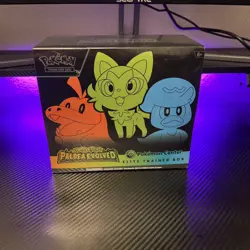 Pokemon Center EXCLUSIVE Paldea Evolved ETB SEALED. SAME DAY SHIPPING!!! - Image 1