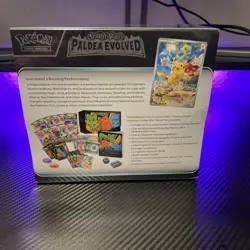 Pokemon Center EXCLUSIVE Paldea Evolved ETB SEALED. SAME DAY SHIPPING!!! - Image 3