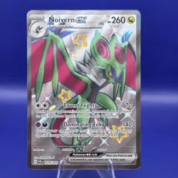 Noivern ex 220/091 Ultra Rare Holo Shiny Paldean Fates Pokemon NM - Image 1