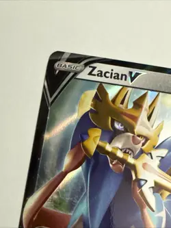 Pokemon TCG Zacian v Prize Pack Series One 138/202 Holo Ultra Rare - Image 5