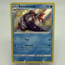 BARRASKEWDA SV032/SV122 SHINING FATES POKEMON (SHINY VAULT RARE, NM) - Image 1