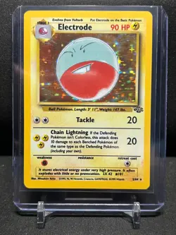 Electrode 2/64 Holo Rare Pokemon 1999 Jungle - LP - Image 1