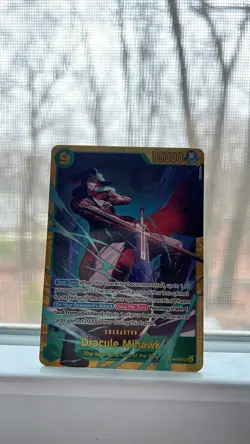 One Piece CCG Dracule Mihawk OP14 119 SEC Alt Art English - Image 1