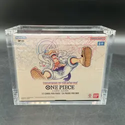 One Piece EN TCG Awakening of the New Era OP-05 Booster Box with Acrylic Case - Image 1