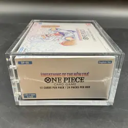 One Piece EN TCG Awakening of the New Era OP-05 Booster Box with Acrylic Case - Image 4