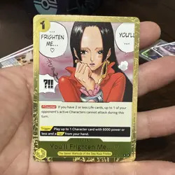 One Piece TCG You'll Frighten Me... OP14-118 Foil R The Azure Sea's Seven - Image 1