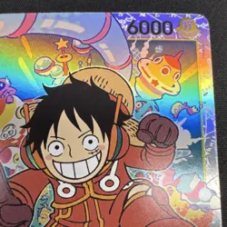 One Piece Monkey.D.Luffy OP07-109 The Four Emperors Super Rare Holo - Image 3