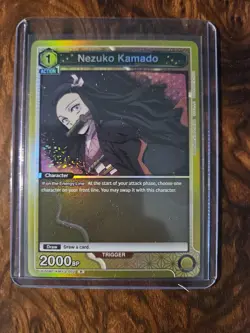 Union Arena Nezuko Kamado (002) - Demon Slayer Rare Foil - Image 1