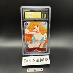 CGC 10 PRISTINE Nami OP01-016 R Premium Card Collection Girls Edition ONE PIECE - Image 1