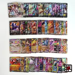 Pokemon Card Bulk Lot 100 V ex VMAX VSTAR NM-LP No Dupes Japanese US Stock 687 - Image 1