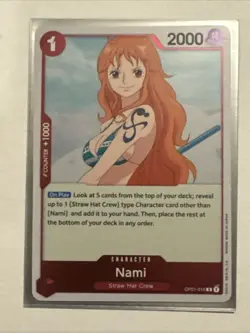 ONE PIECE 28 CARD LOT PRE-ERRATA LEADER SUPER RARE NAMI ZORO CHOPPER LAW SHANKS - Image 5